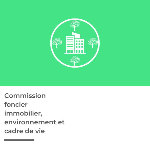 Commission Foncier, Immobilier, Environnement et Cadre de Vie 